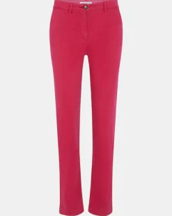 Pantalon chino Cyrilp rose foncé