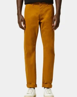 Pantalon Chino droit Kutdroit camel
