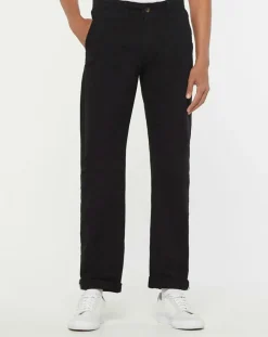 Pantalon Chino en Coton Bio Relax Kutrelax noir