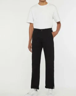 Pantalon Chino en Coton Bio Relax Kutrelax noir