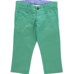 Pantalon Chino en Toile de Coton vert