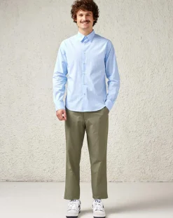 Pantalon chino en Twill de Coton Sonoma olive