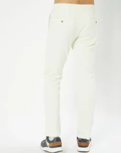 Pantalon Chino Jersey Sport écru