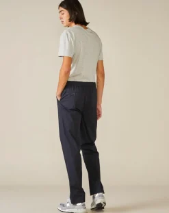 Pantalon chino Jory marine
