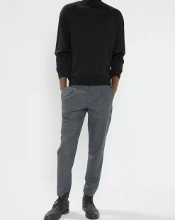 Pantalon Chino Pince Regular Blacke gris