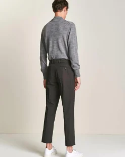 Pantalon chino Porths gris foncé
