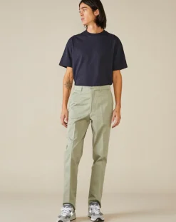Pantalon chino Sammy vert d'eau