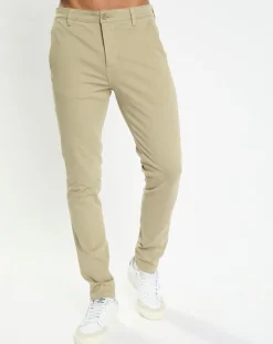 Pantalon chino Skinny Smart 360 Flex Alpha kaki clair
