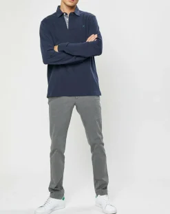 Pantalon Chino Slim Armure gris