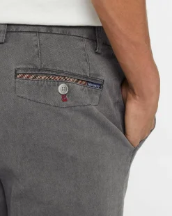 Pantalon Chino Slim Armure gris