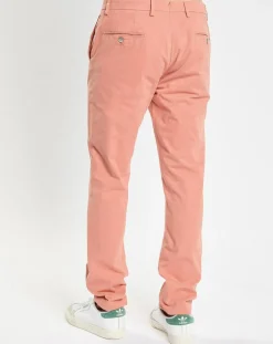 Pantalon chino Slim Fit Kensignton orange moyen