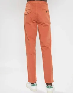 Pantalon chino Slim Fit Stuart Garment Dyed orange