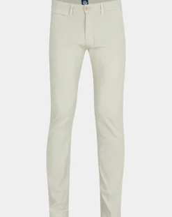 Pantalon chino slim Popplin Stretch beige