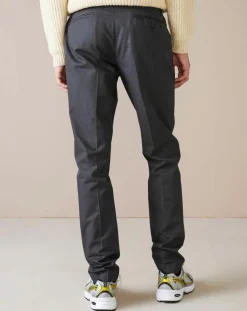 Pantalon chino slim Porths anthracite