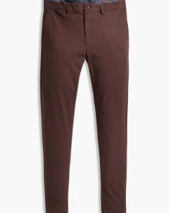 Pantalon chino Smart Supreme Flex Taper marron