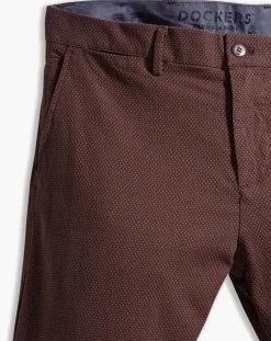 Pantalon chino Smart Supreme Flex Taper marron