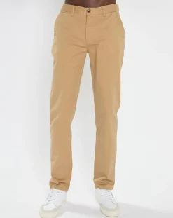 Pantalon Chino Stuart Uni Stretch beige
