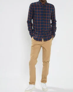 Pantalon Chino Stuart Uni Stretch beige