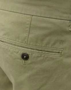 Pantalon Coton Bio Stig Tappered Leger kaki clair