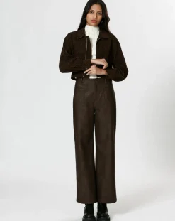 Pantalon Diane marron