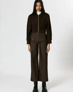 Pantalon Diane marron