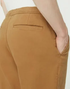 Pantalon droit Lujog camel