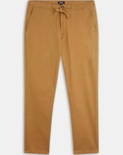Pantalon droit Lujog camel