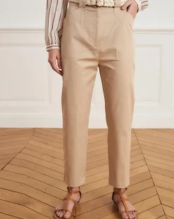Pantalon droit Patrice beige