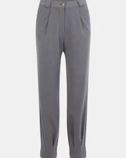 Pantalon droite Lugano gris
