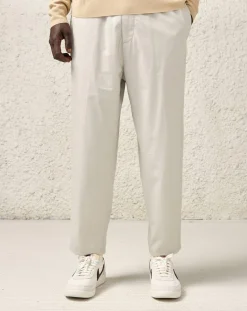 Pantalon en Coton Stanford gris perle