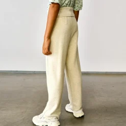 Pantalon en Coton Vunk beige chiné