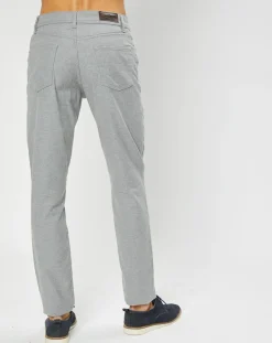Pantalon en Flanelle 5 Poches gris