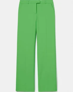 Pantalon en Laine froide mélangée vert