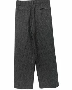 Pantalon en Laine mélangée Emy gris
