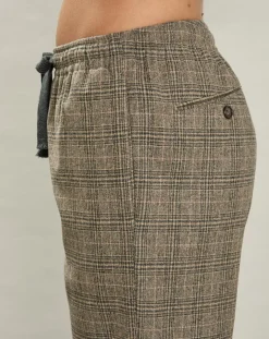 Pantalon en Laine mélangée Peyo beige/gris