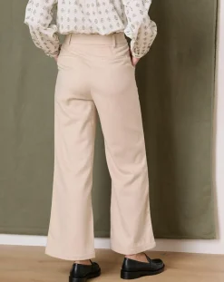 Pantalon en Laine mélangée Toby beige