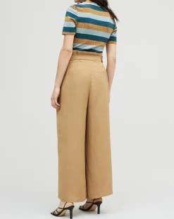 Pantalon en Lin mélangé Raby beige