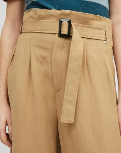 Pantalon en Lin mélangé Raby beige