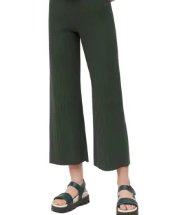 Pantalon en Maille Milano vert foncé