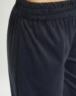 Pantalon en Suédine Lou indigo