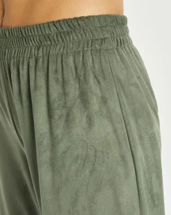 Pantalon en Suédine Lou kaki
