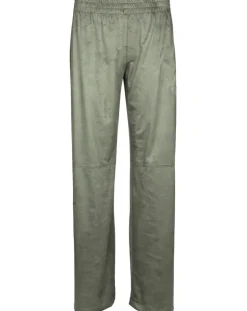 Pantalon en Suédine Lou kaki