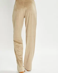 Pantalon en Suédine Lou sable