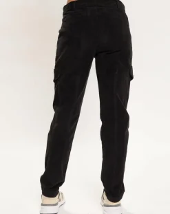 Pantalon en Velours Cargo noir