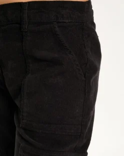 Pantalon en Velours Cargo noir