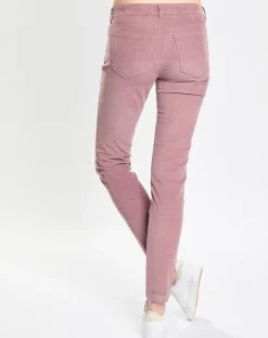 Pantalon en Velours côtelé Lulea rose