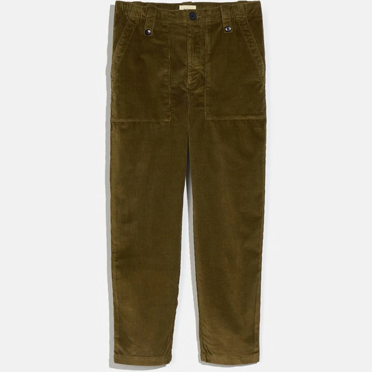 Pantalon en Velours côtelé Karen marron