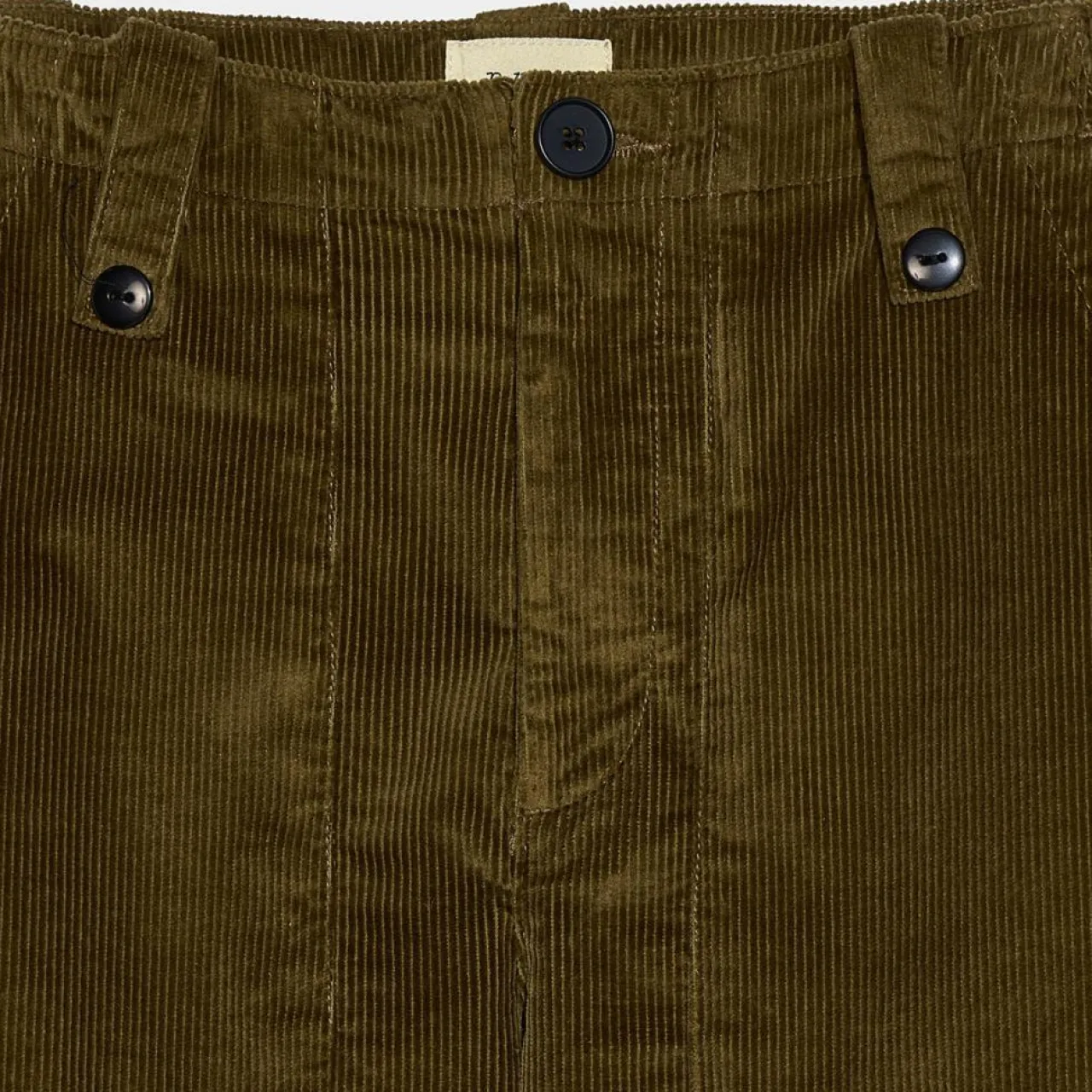 Pantalon en Velours côtelé Karen marron