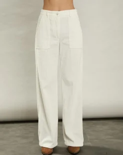 Pantalon en Velours côtelé Patel milk