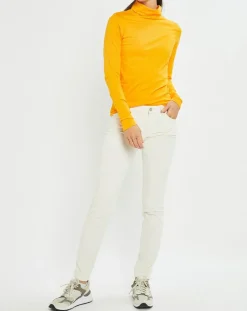 Pantalon en Velours côtelé Lulea écru